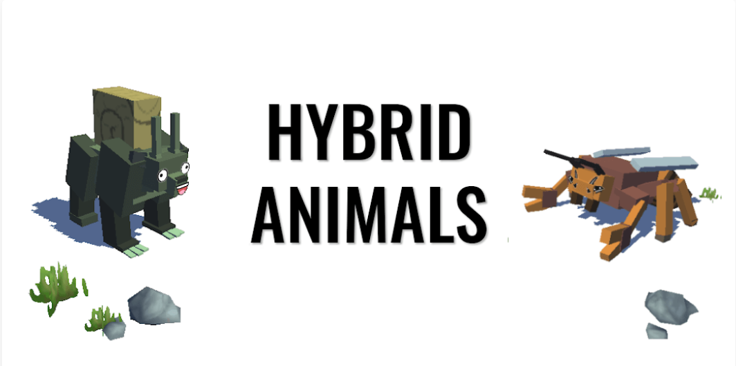 гибрид животных игра. гибридные животные игра. животнеы в илуре. скрещивание животных игра. гибрид животные игра.