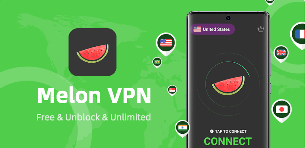 Скачать Melon VPN 9.0.088 — VIP разблокирован на андройд